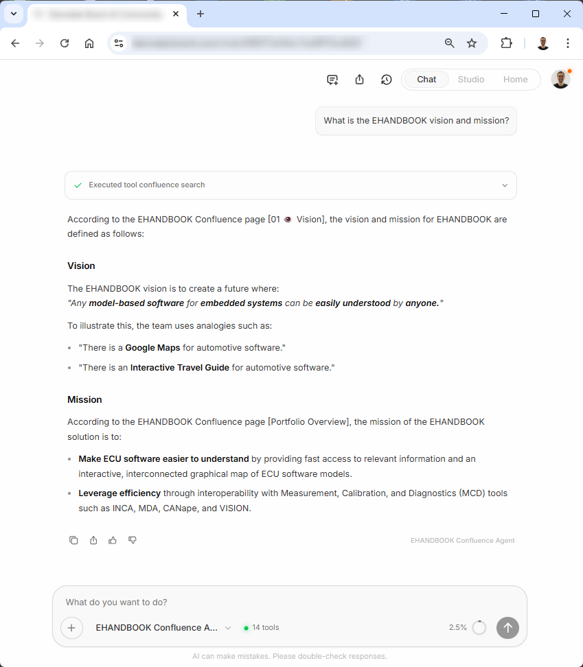 EHANDBOOK Confluence Space